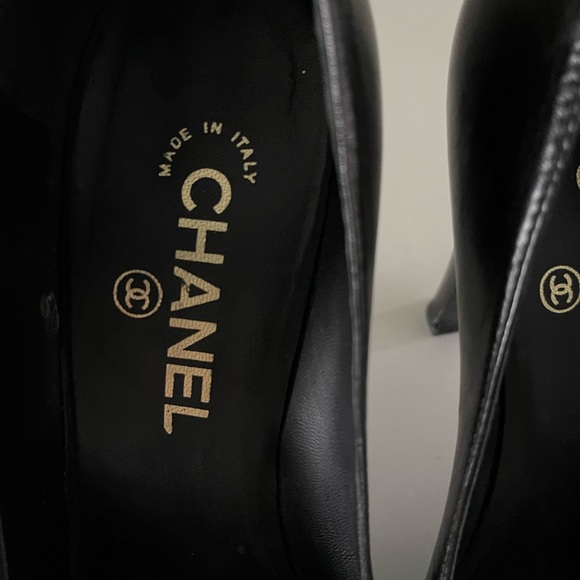 Chanel Black Heels - Picture 4 of 6